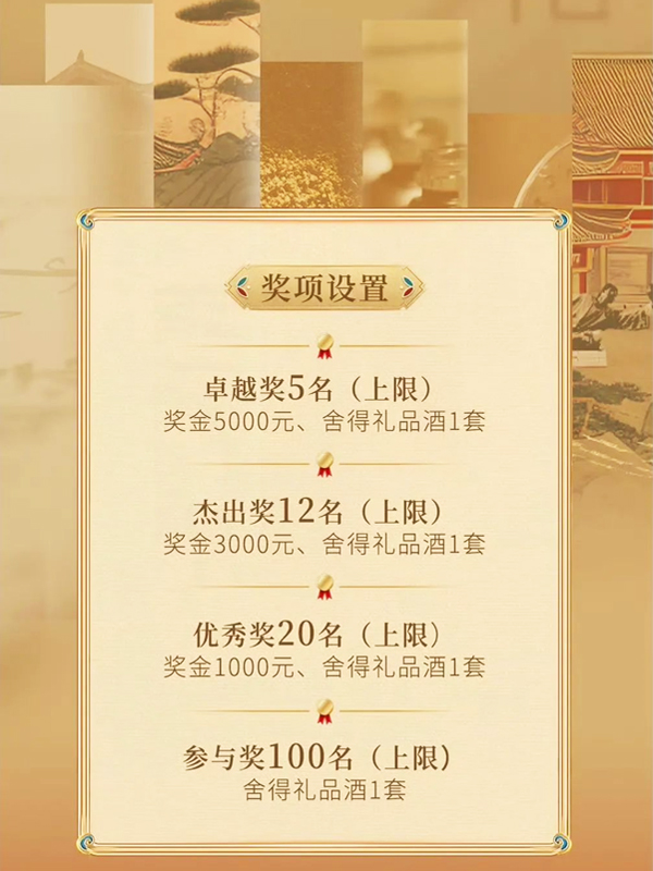 舍得故事征文大賽獎(jiǎng)項(xiàng)設(shè)置